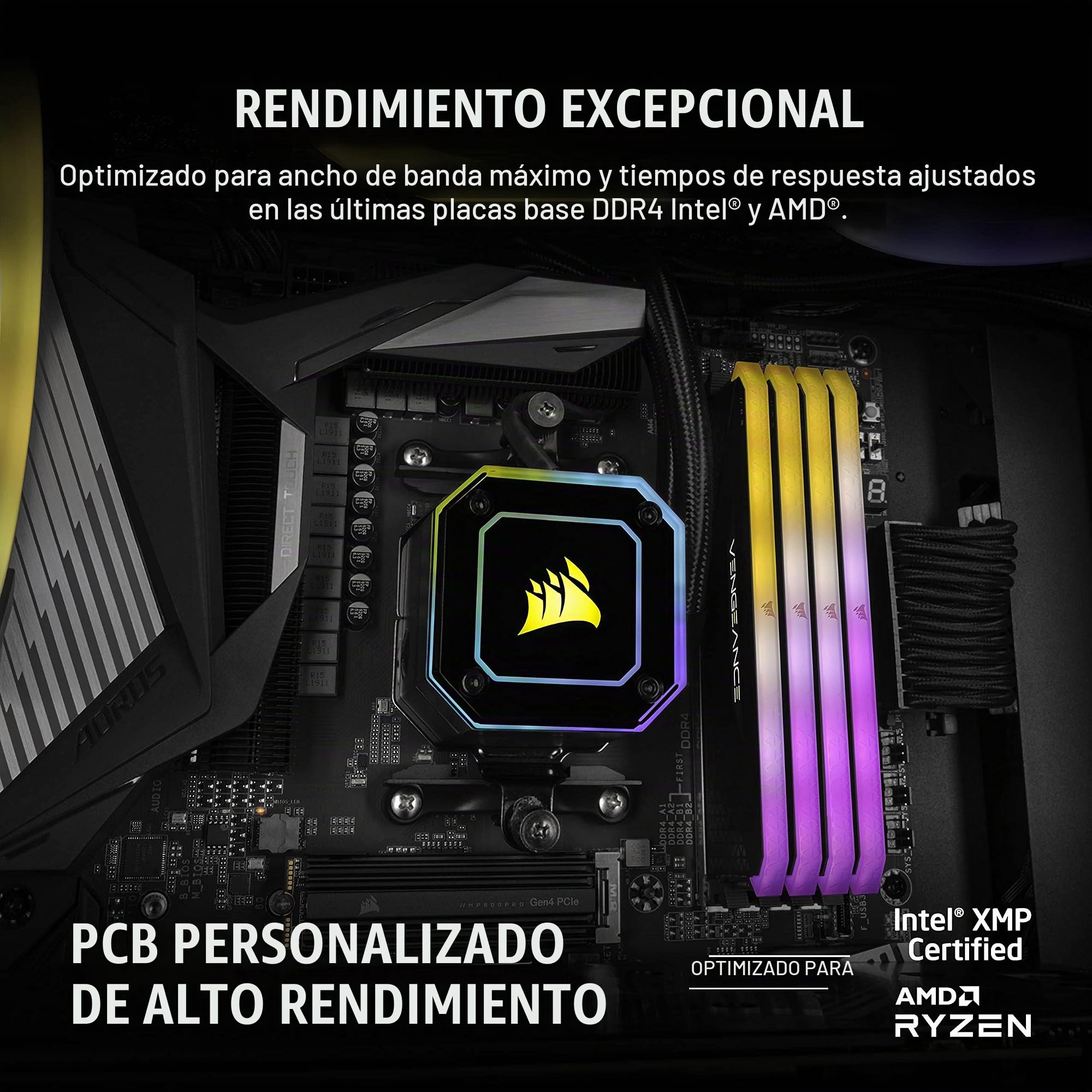 Amazon.com: CORSAIR Vengeance RGB RS 32GB (2x16GB) DDR4 3200 (PC4